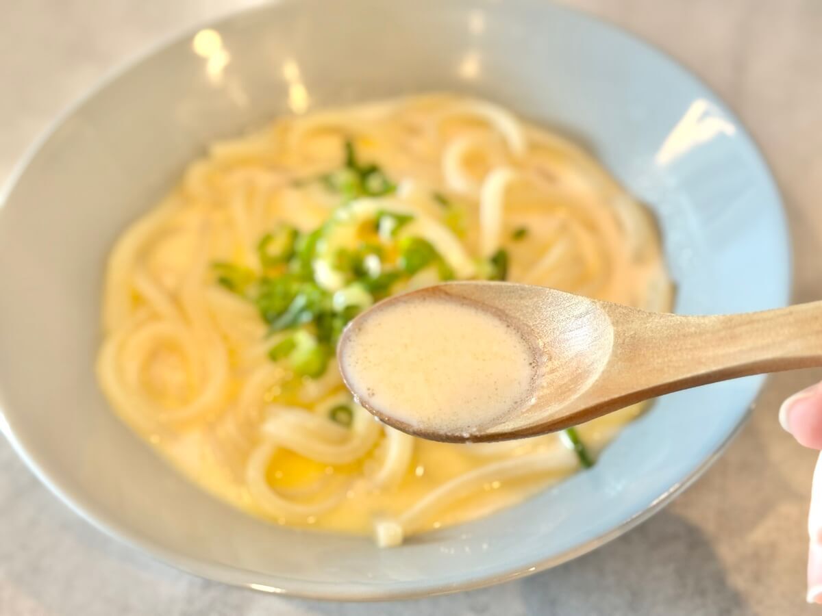 冷凍子ママさん「明太バターうどん」