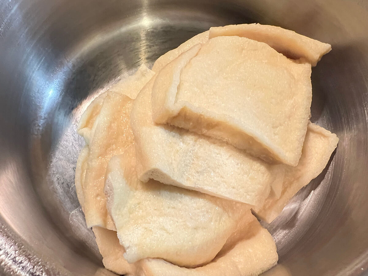 油揚げの炊いたん