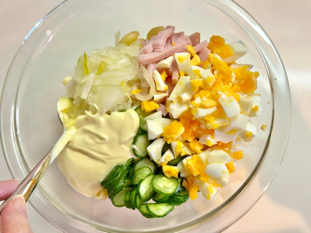 土井善晴さん「マカロニサラダ」