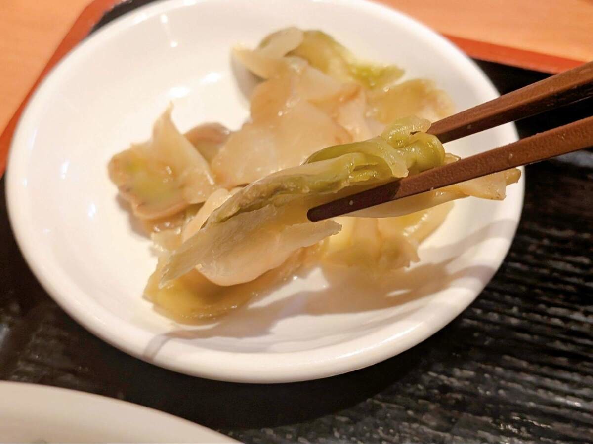 ニラレバ炒め定食