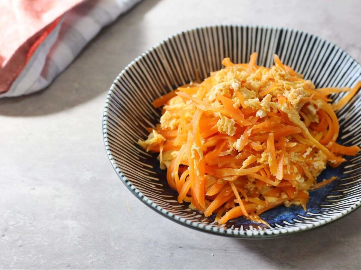 和田明日香さん「にんじん明太しりしり風」