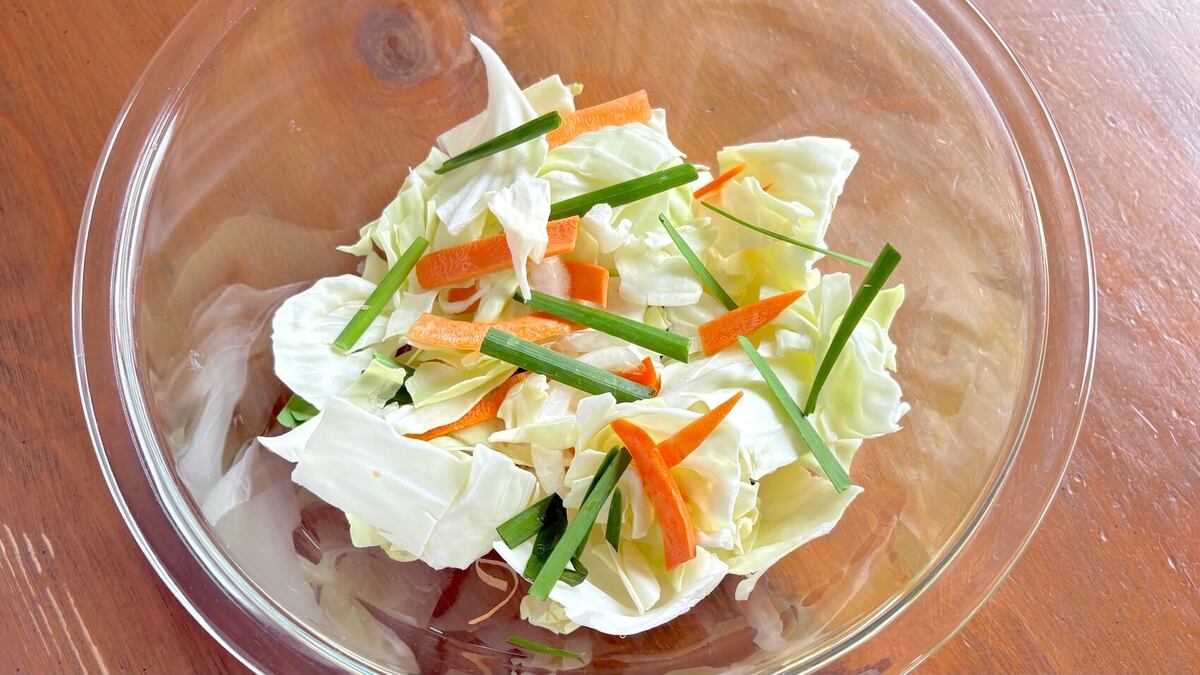 鶏と野菜のにんにく味噌マヨ蒸し