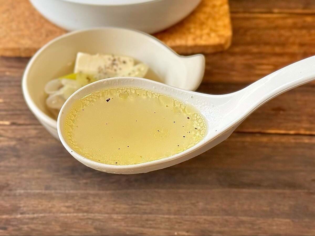 笠原将弘さん「鶏豆腐鍋」