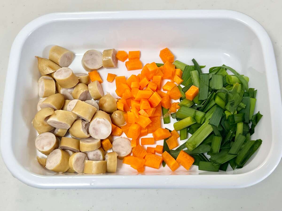 韓国風ビビンバそばめし