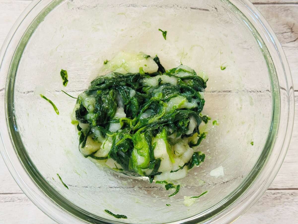 平野レミさん考案『ニラ餅』