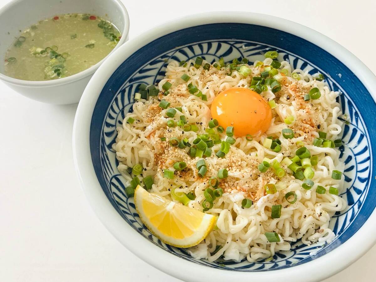 サッポロ一番冷やし塩油そば