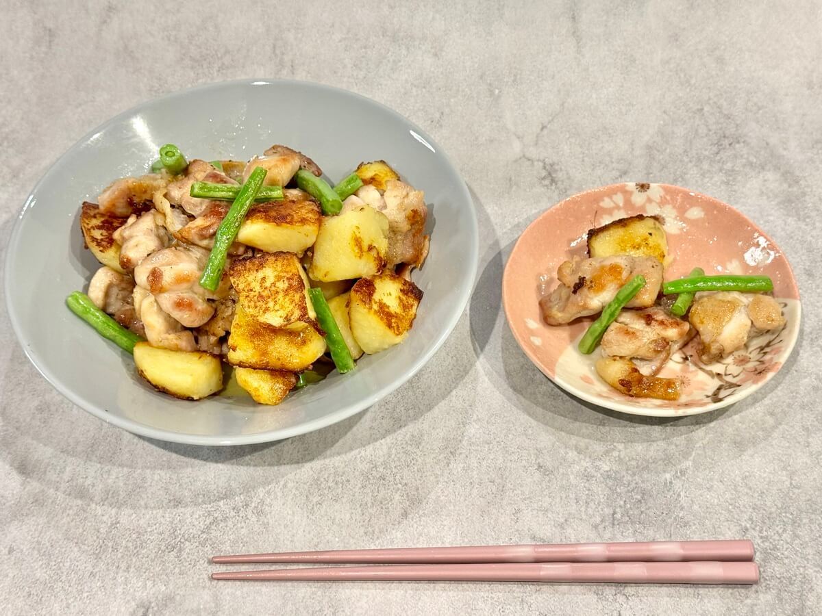 タサン志麻さん「カリカリじゃがいもと鶏のソテー」のレシピ