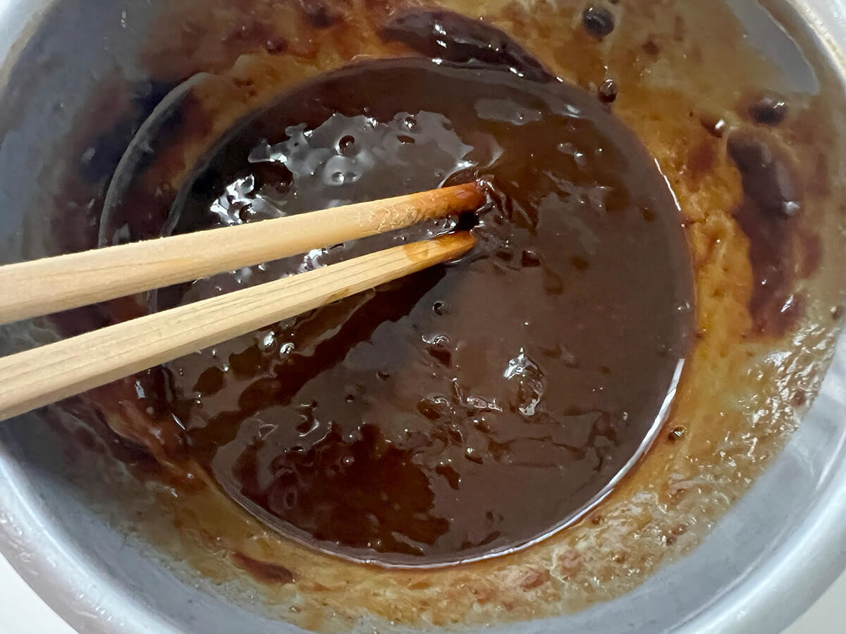 キャベツの肉味噌炒め