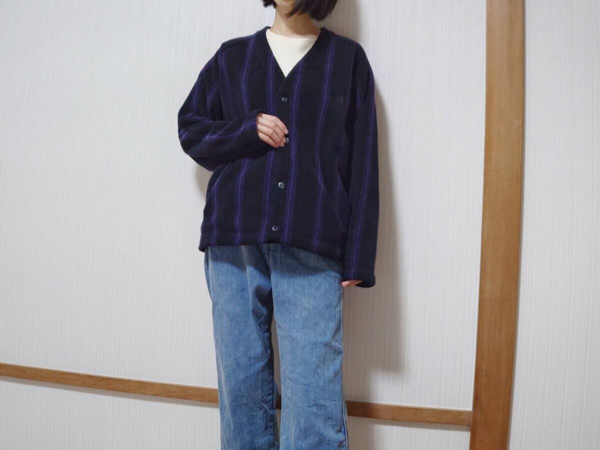 「ユニクロ冬服」カーディガン&シャツ