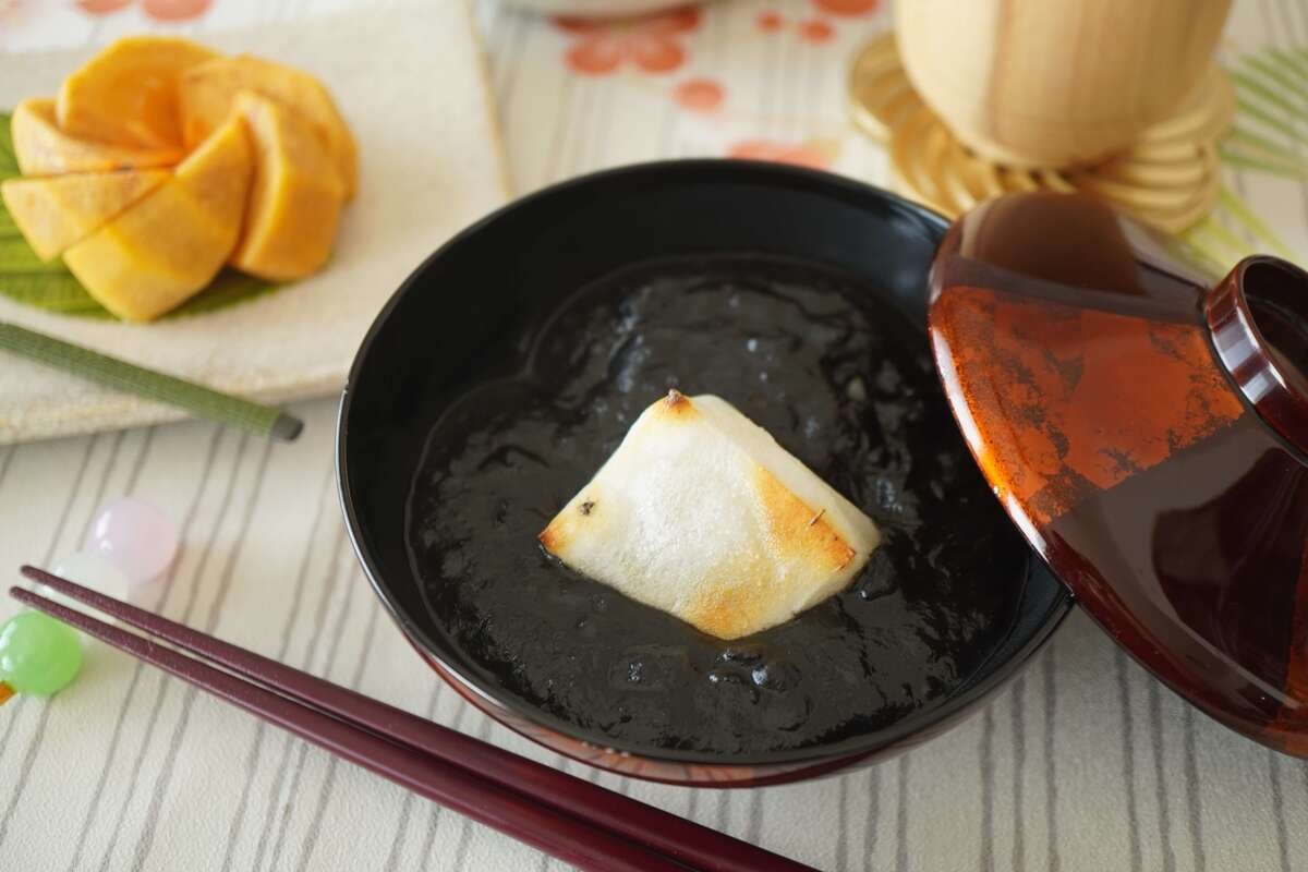 栗原はるみさん「黒ごまのおしるこ」のレシピ