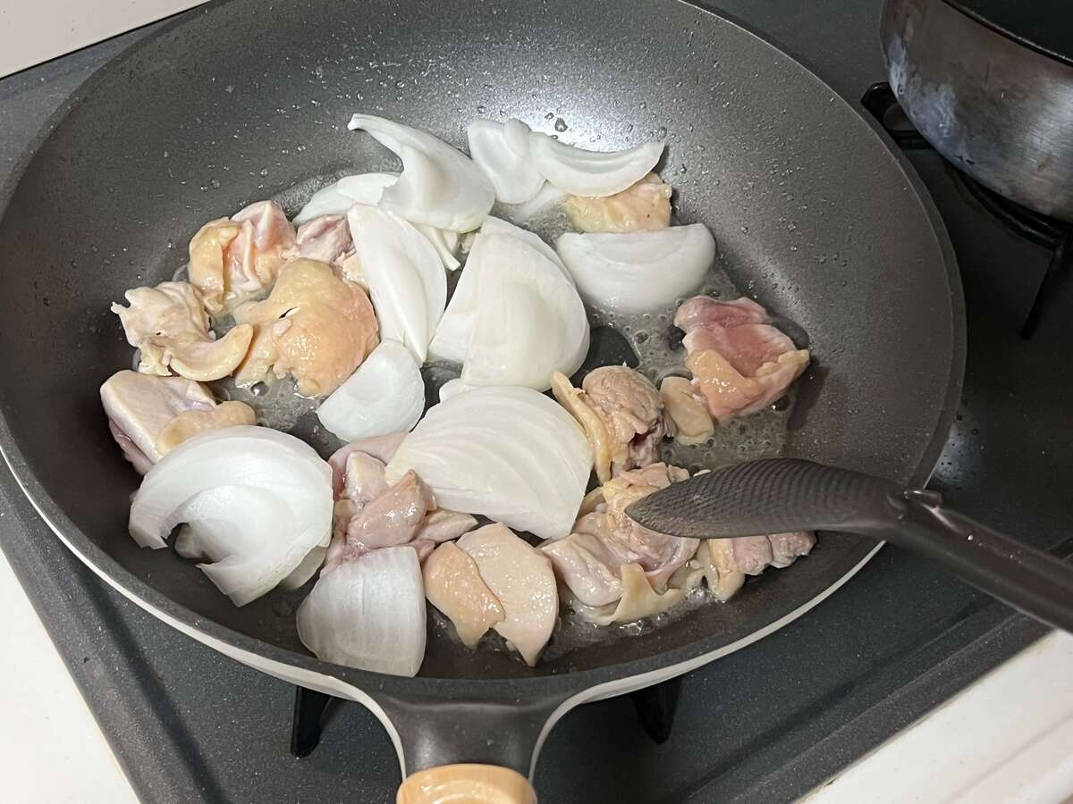塩こんぶで鶏塩丼
