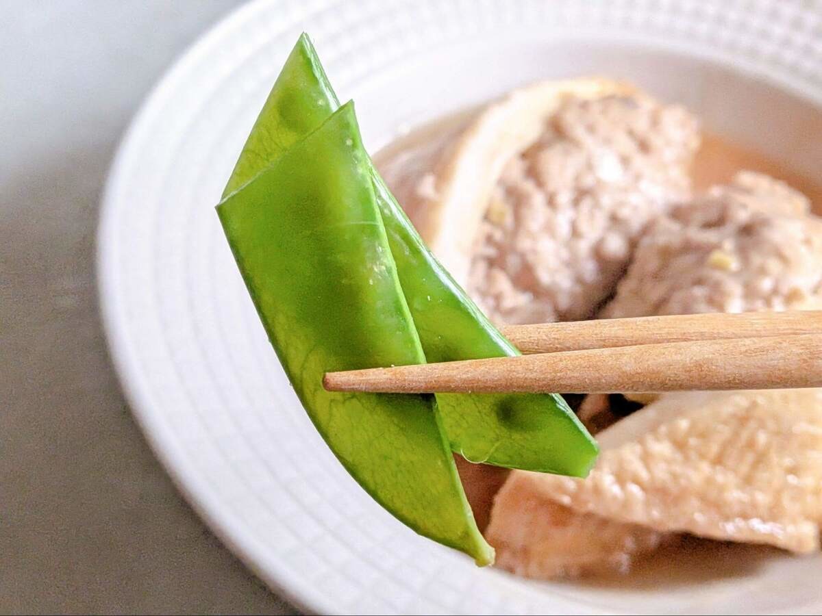 厚揚げの肉詰め