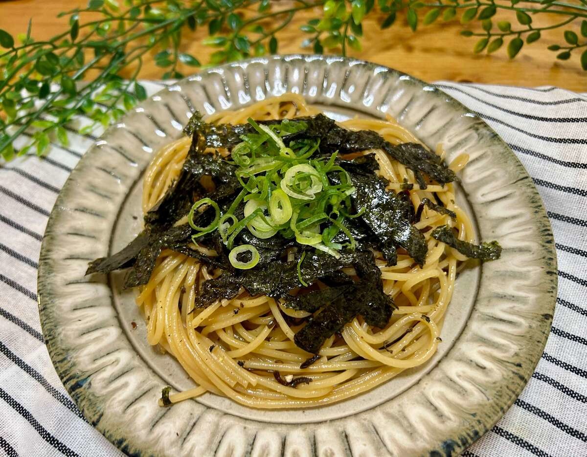 塩昆布パスタ