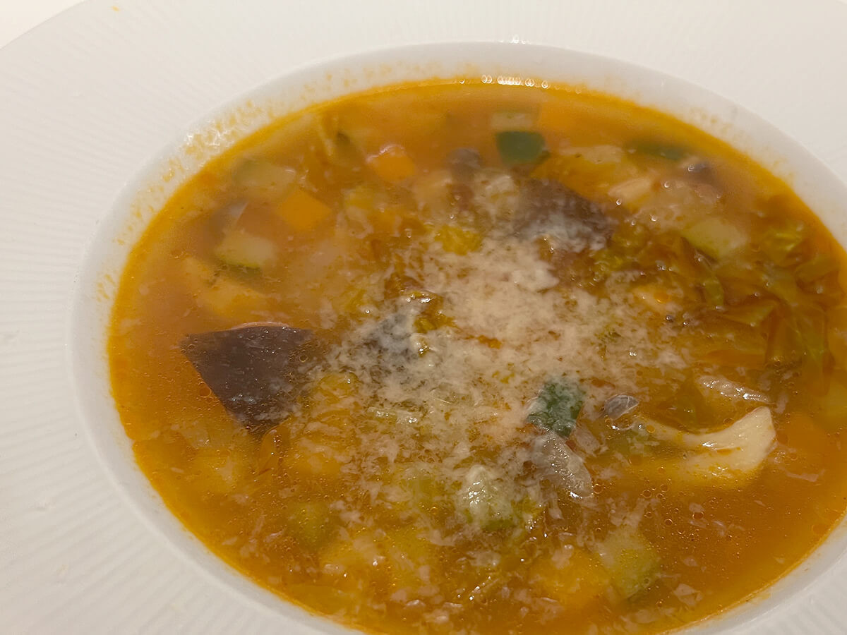 落合務さん「ミネストローネ」