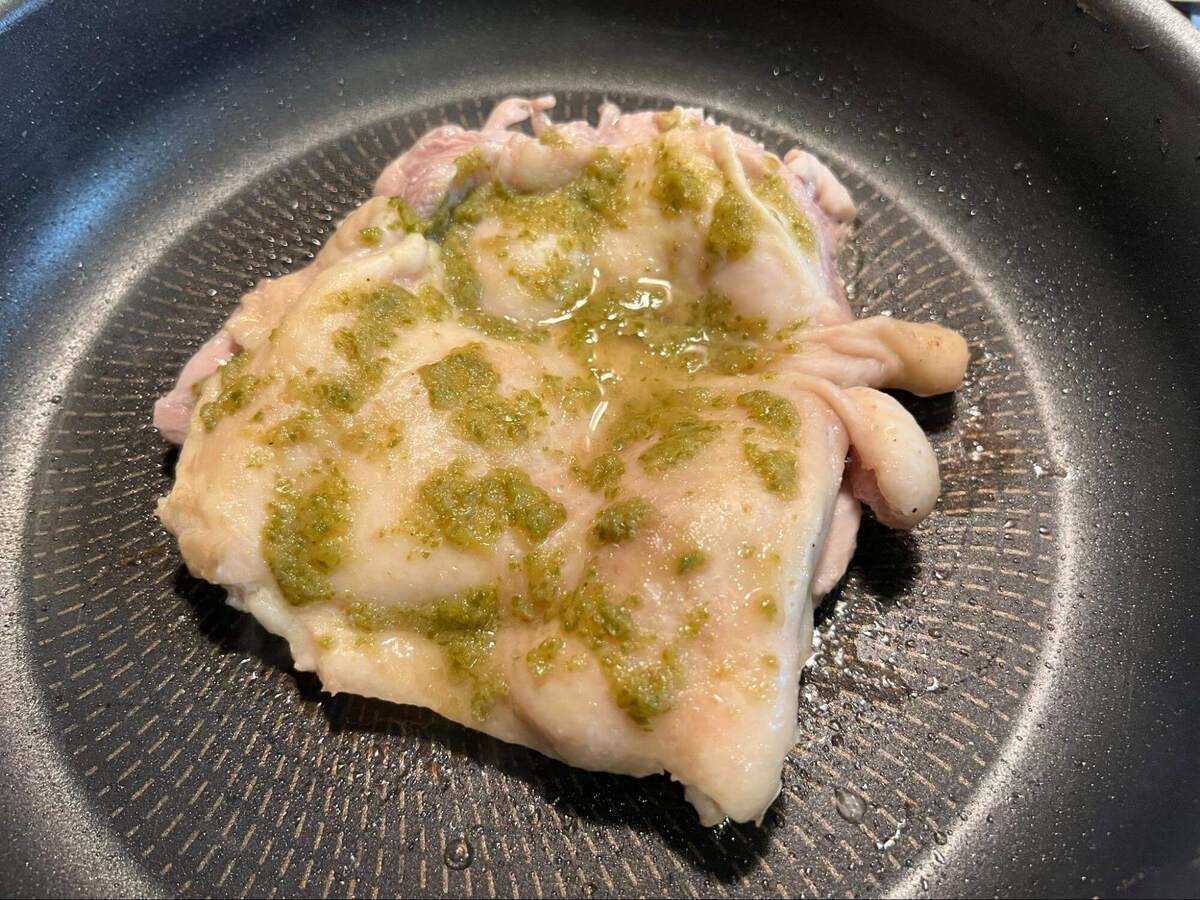 大原千鶴さん「鶏肉のゆずこしょう焼き」