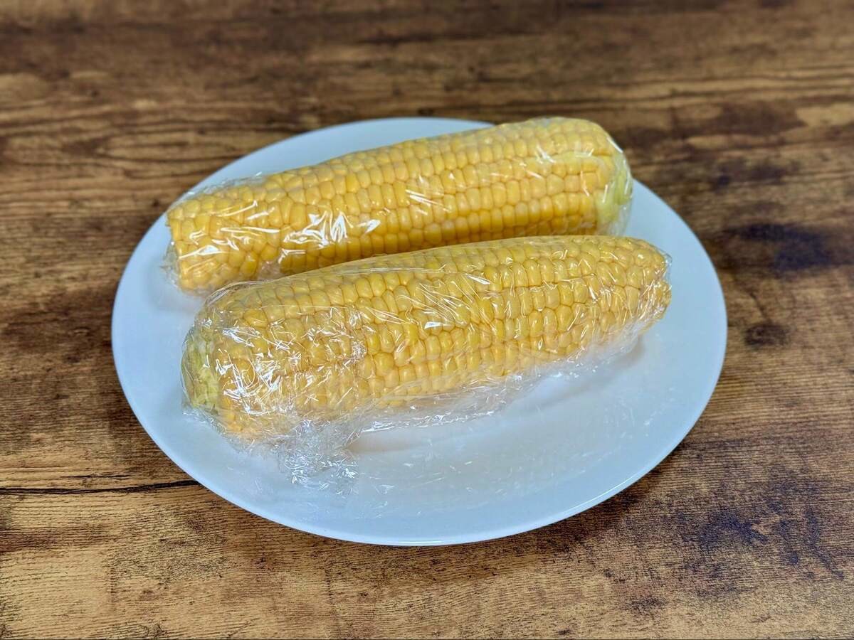とうもろこしのしぼ生ステーキ