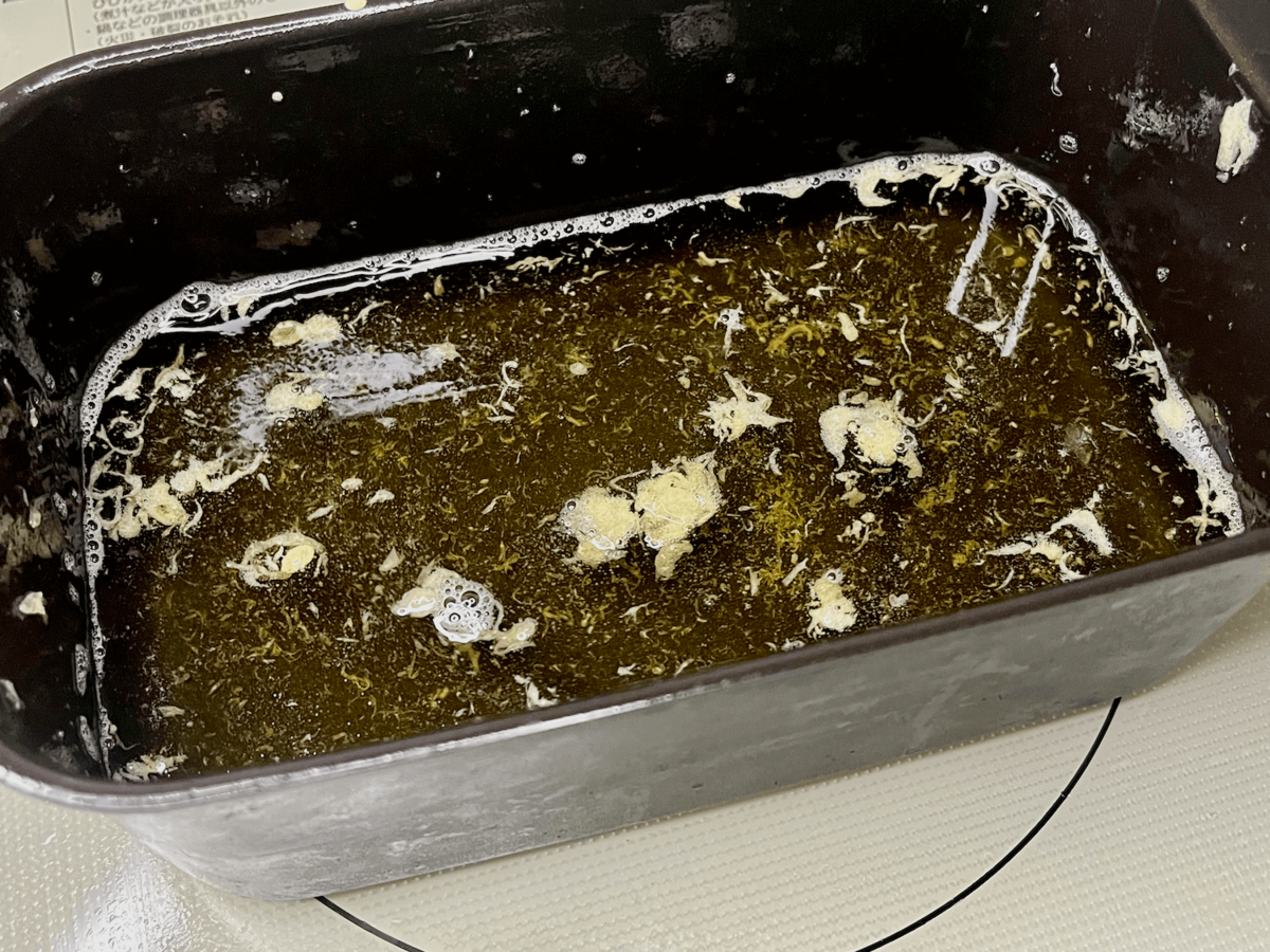 「揚げ油の再利用は何回まで？」