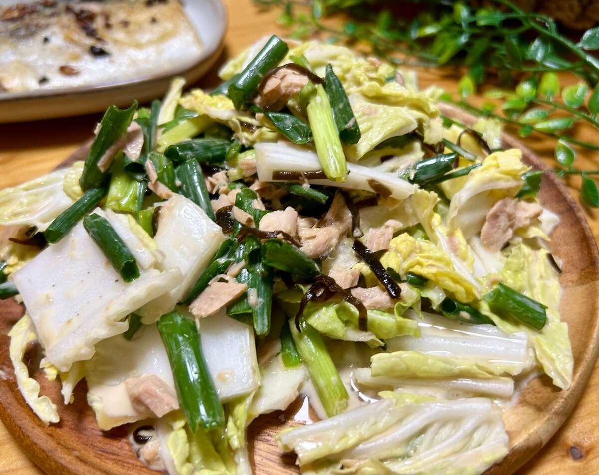 和田明日香さん「白菜のちぎり和え」