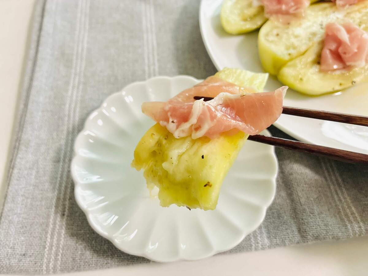 冷やし蒸しなす