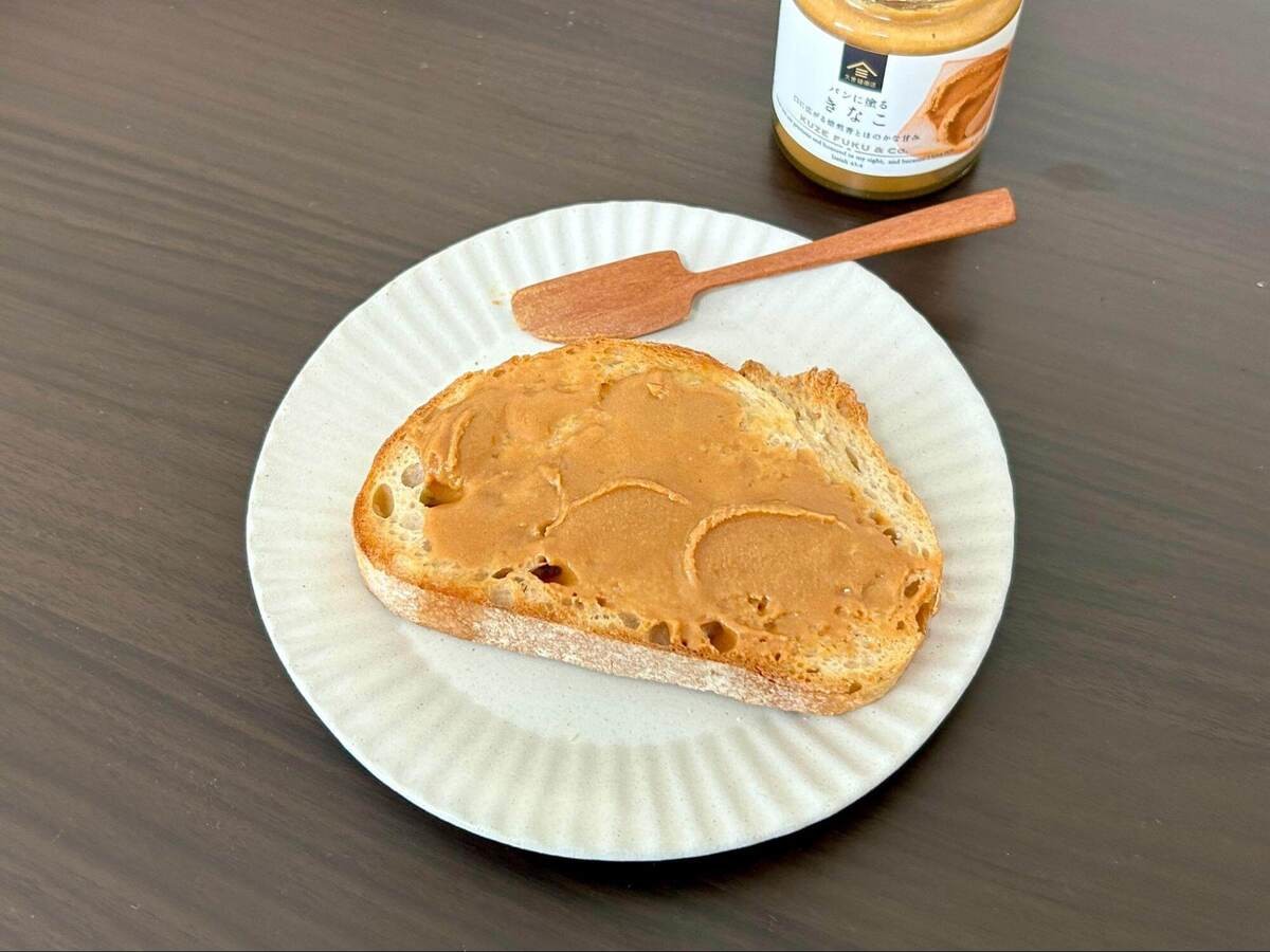 パンに塗る　きなこ