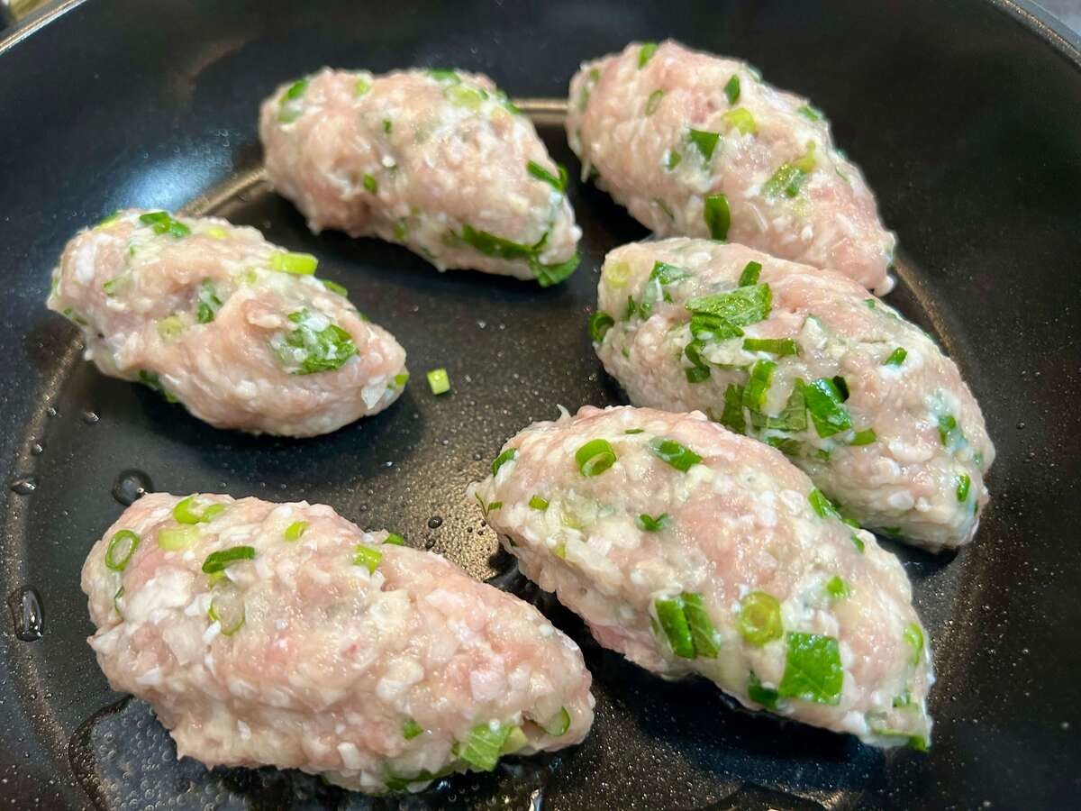 ミョウガつくね