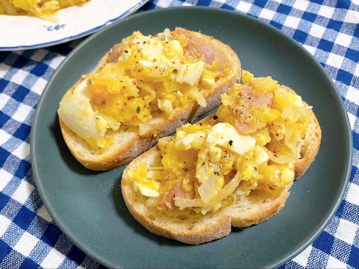 亜希さん「ヘルシー！マヨなしポテトサラダ」のレシピ