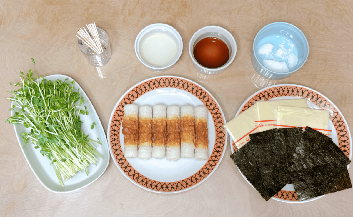 ちくわのチーズ巻き