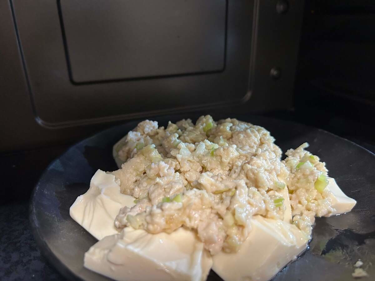 塩マーボー豆腐風
