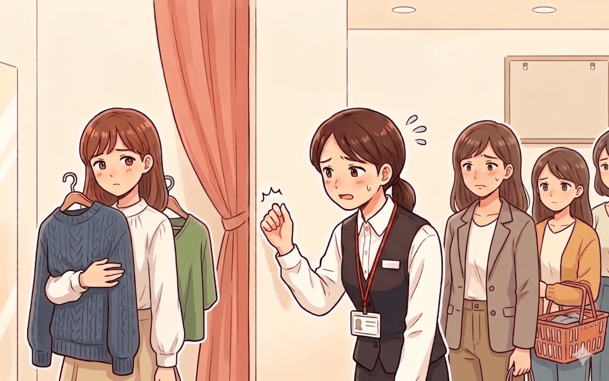 元アパレル店員が接客中に感じたNG行動3選