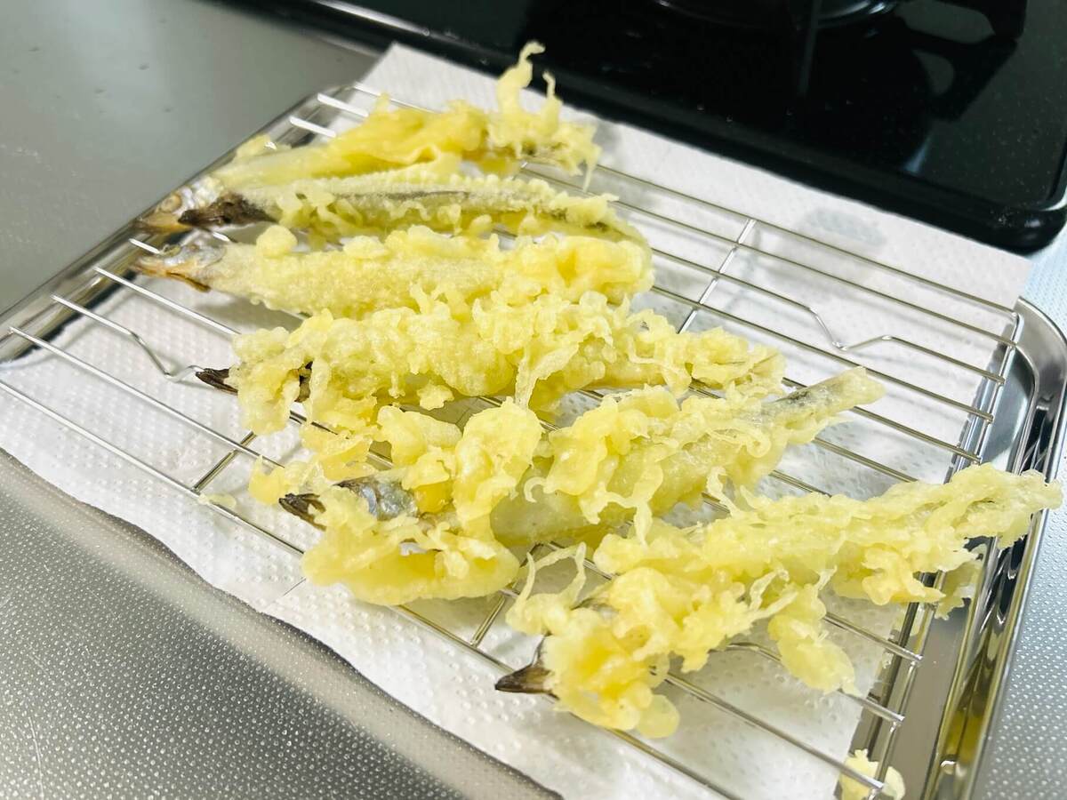 papa′s cookingさん「シシャモの天ぷら」のレシピ