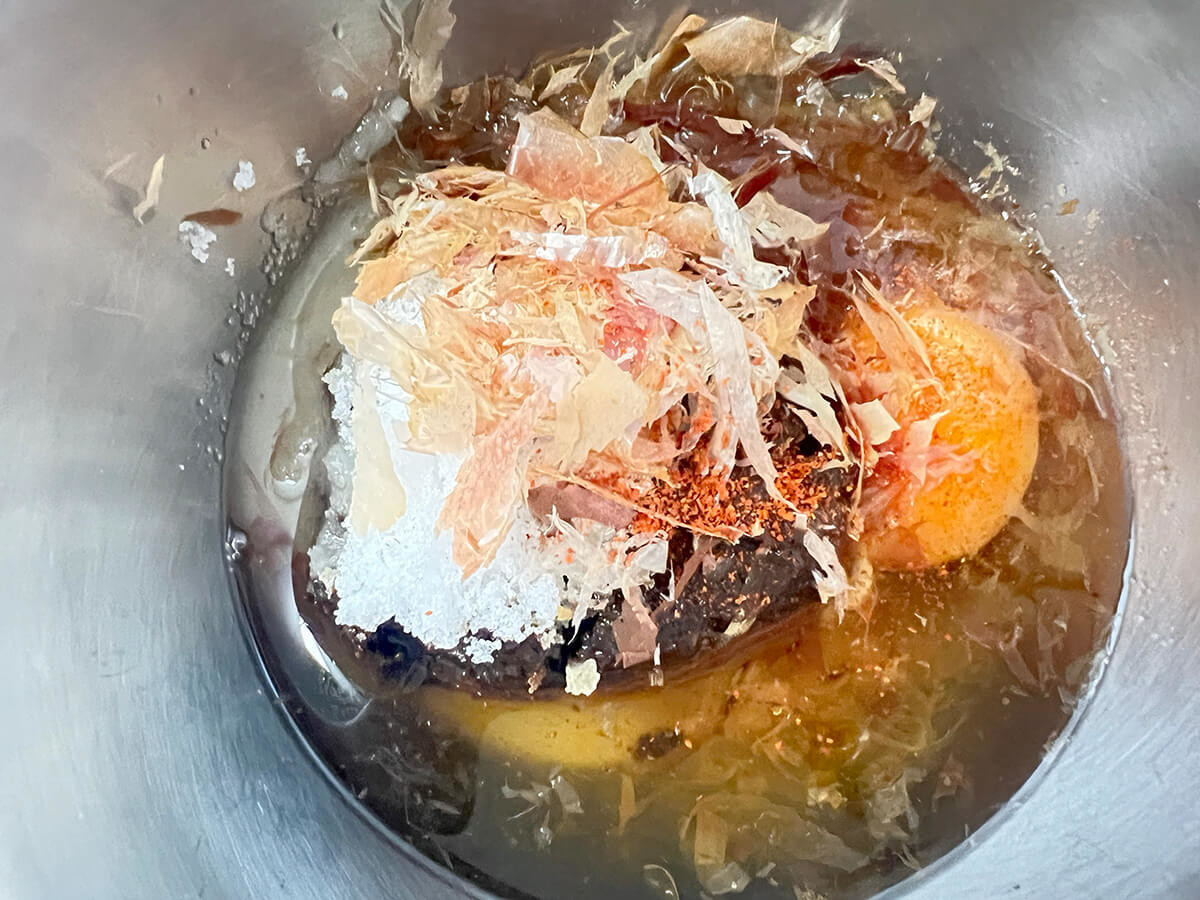 キャベツの肉味噌炒め