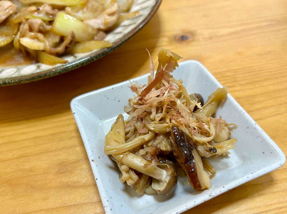 レンチン蒸しきのこ
