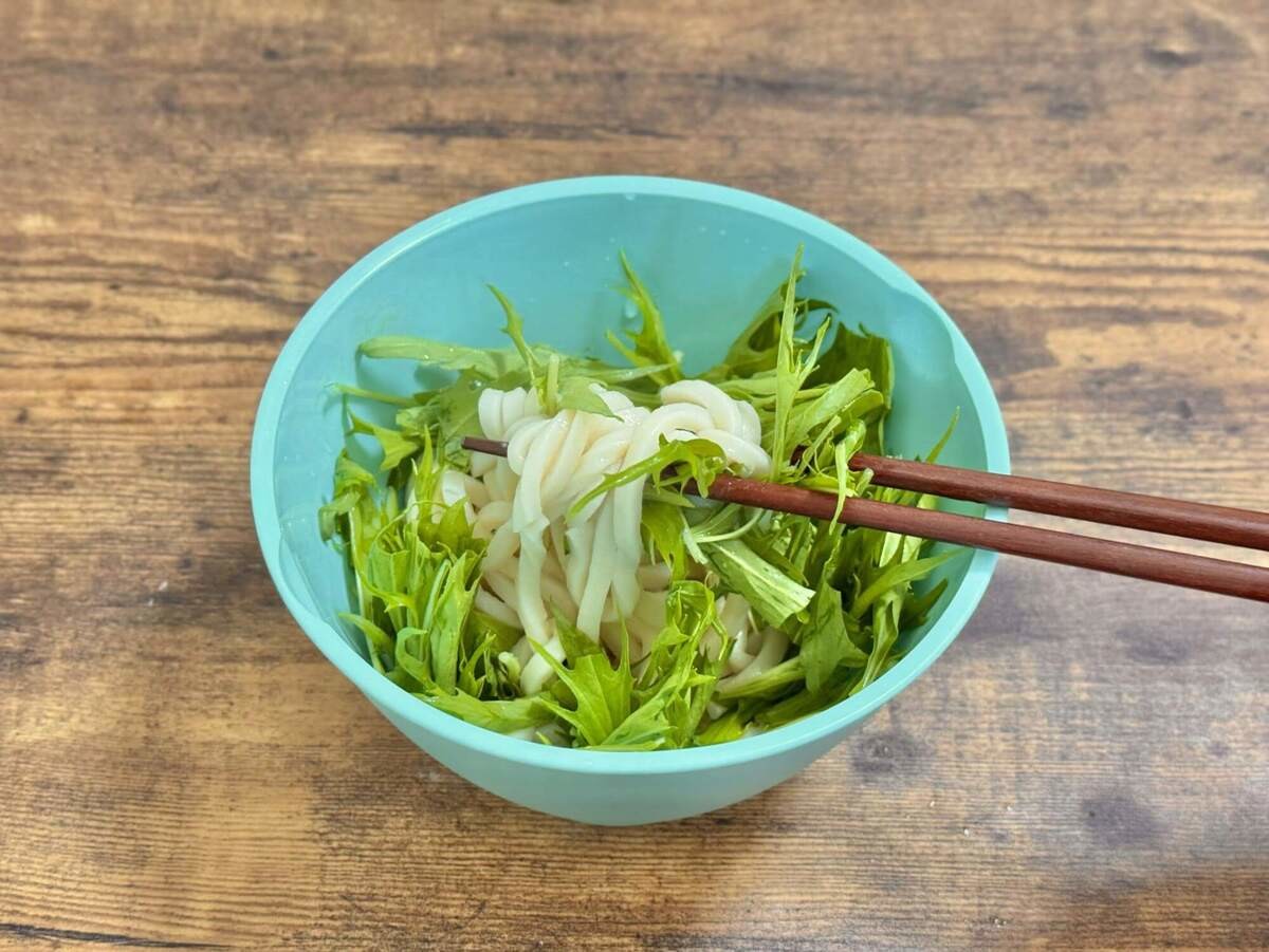 つゆなしうどん