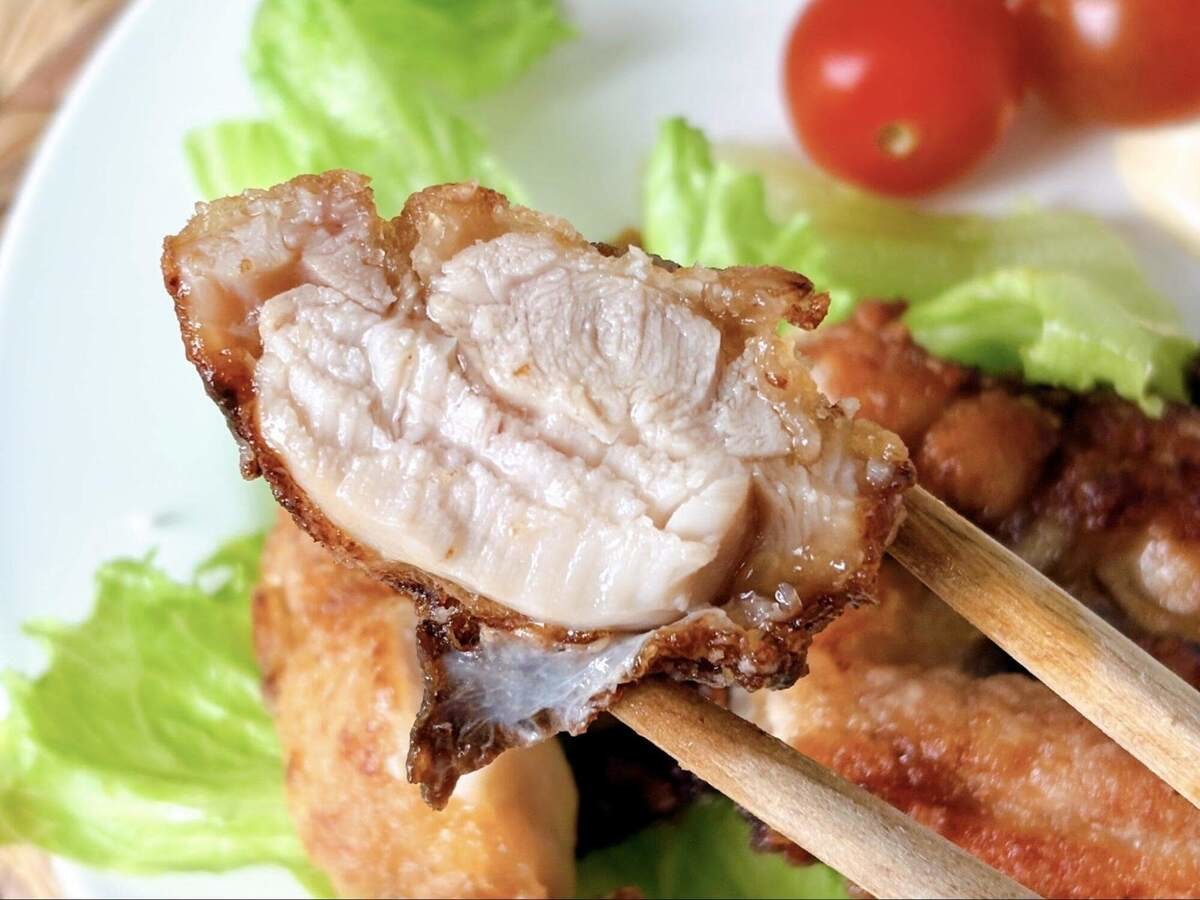 笠原将弘さん「かぶりつきから揚げ」のレシピ