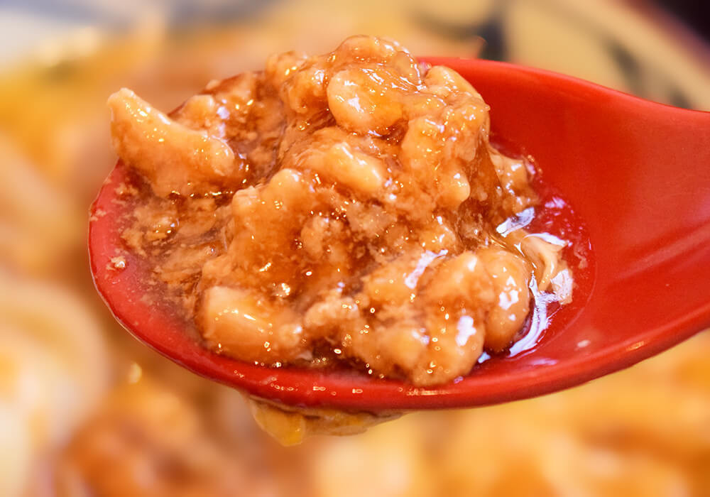 丸亀製麺「肉がさね玉子あんかけうどん」