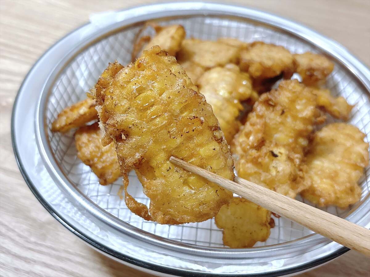 とうもろこしの唐揚げ