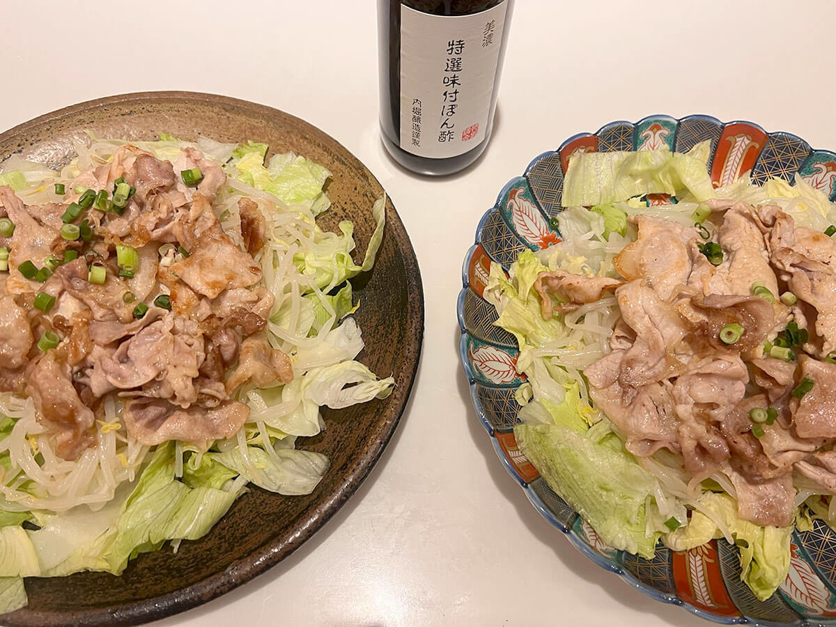 木村拓哉さん「焼きしゃぶサラダ」のレシピ