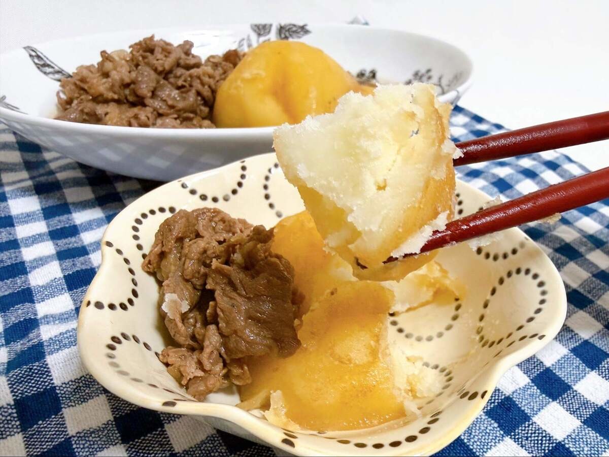 長谷川あかりさん「シンプル肉じゃが」