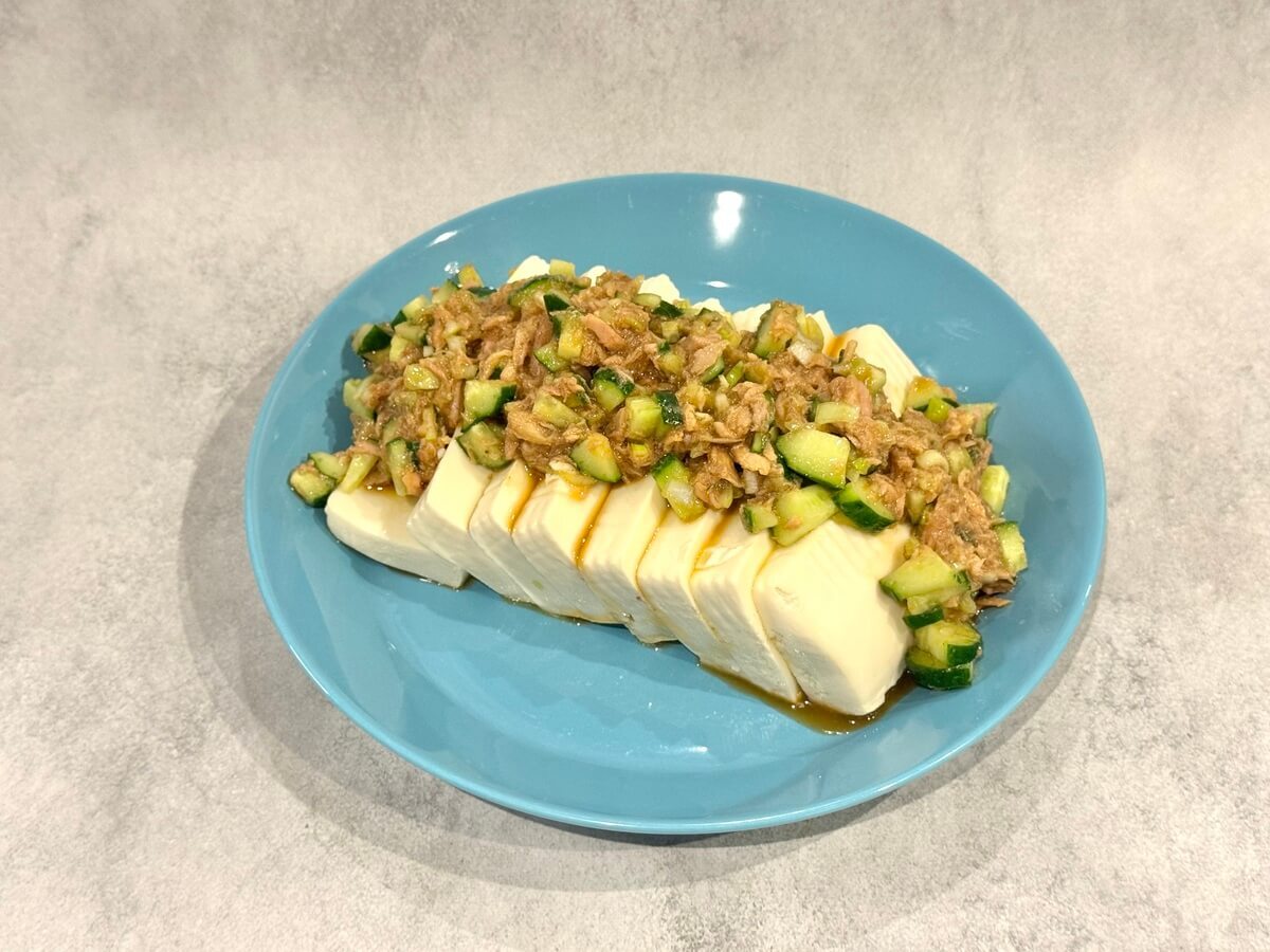 和田明日香さん「味付け一本 冷ややっこ」
