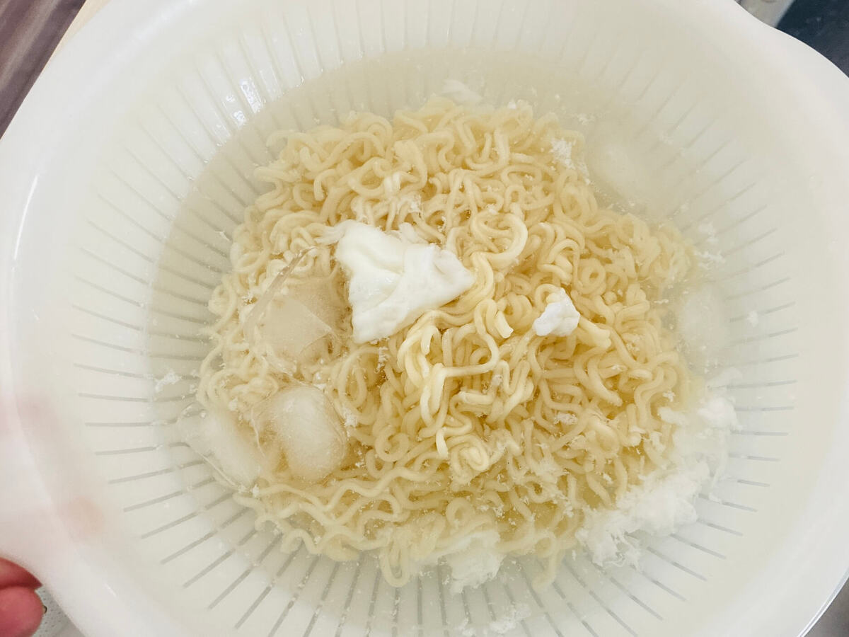 サッポロ一番冷やし塩油そば