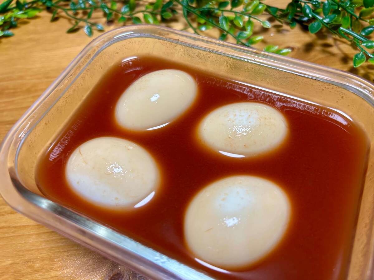 キッコーマン公式「変わり味玉ケチャップしょうゆ味」のレシピ