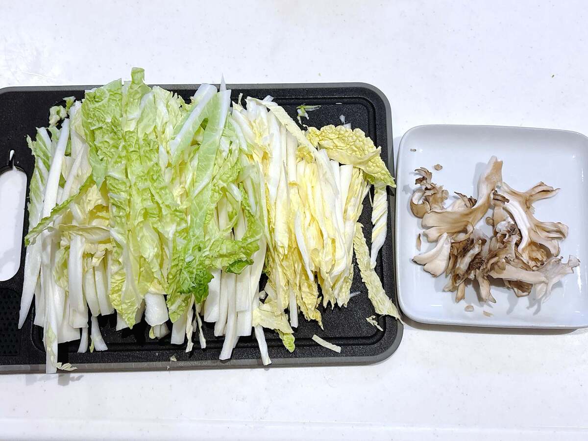 亜希さん「豚こまの塩こうじ蒸し」