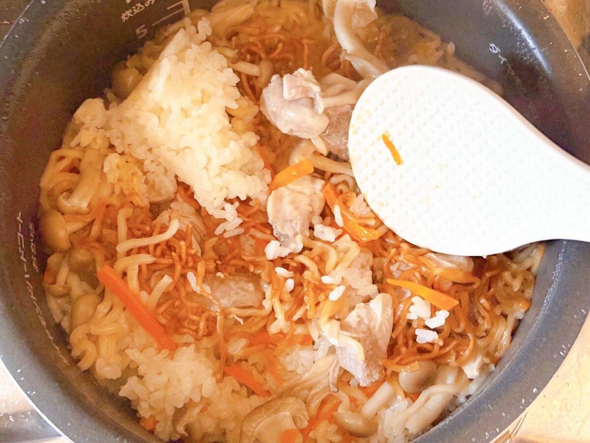 ベビースター炊き込みご飯