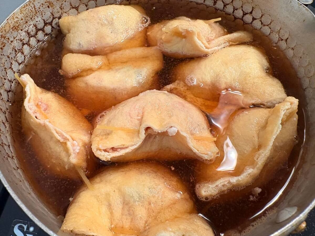 和田明日香さん「きんちゃくおあげの炊いたの」