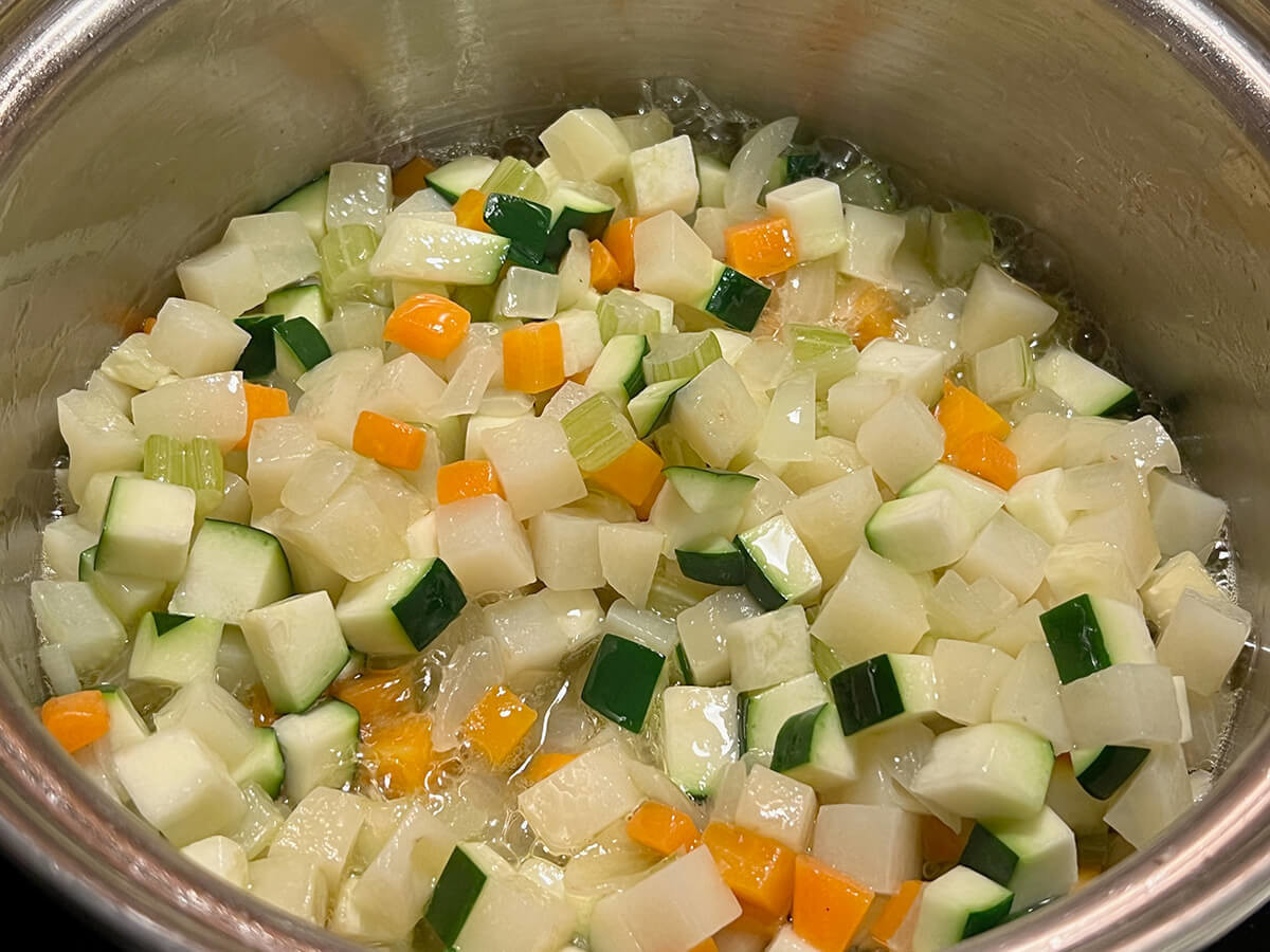 落合務さん「ミネストローネ」