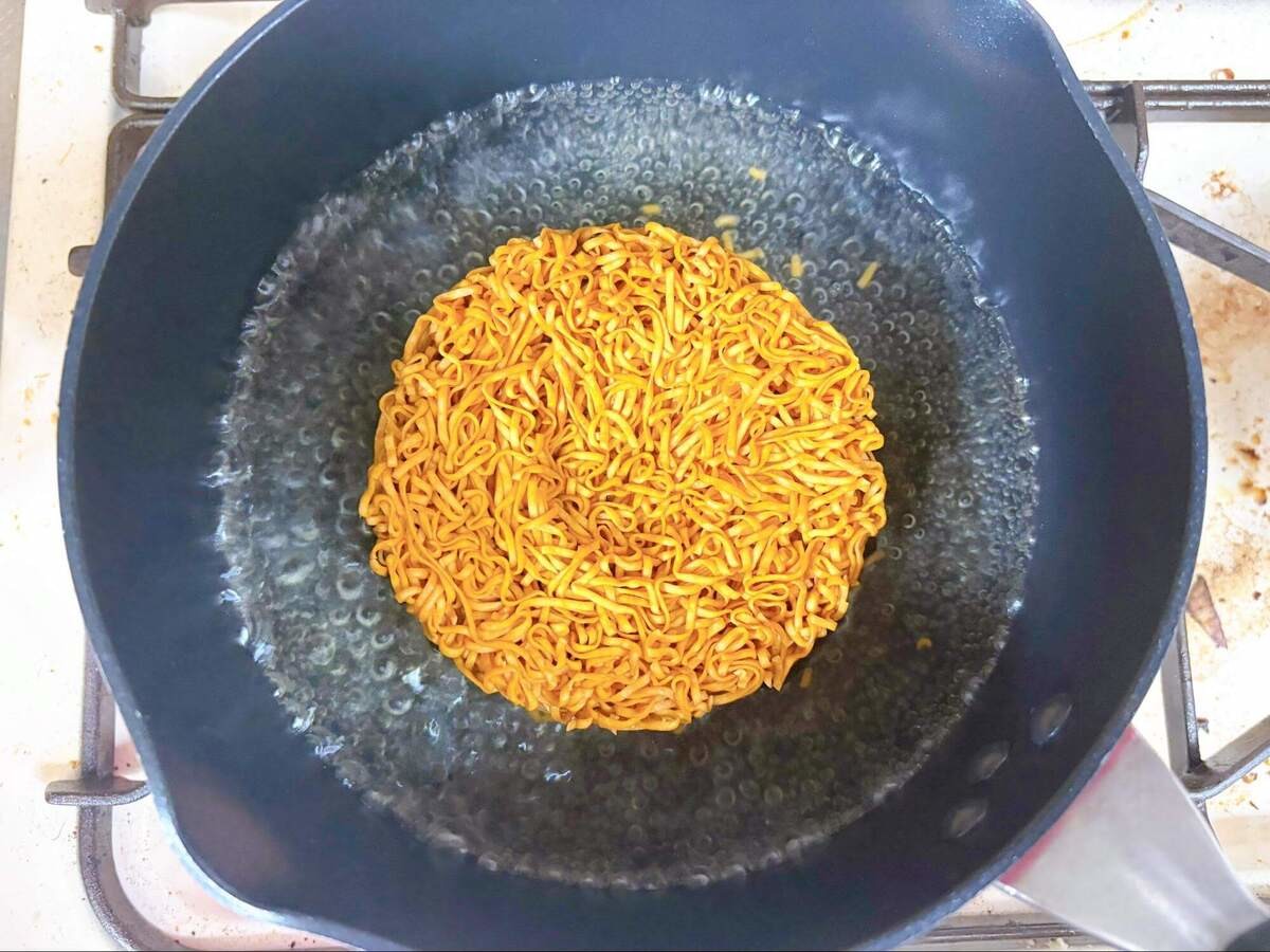 卵つけ麺風