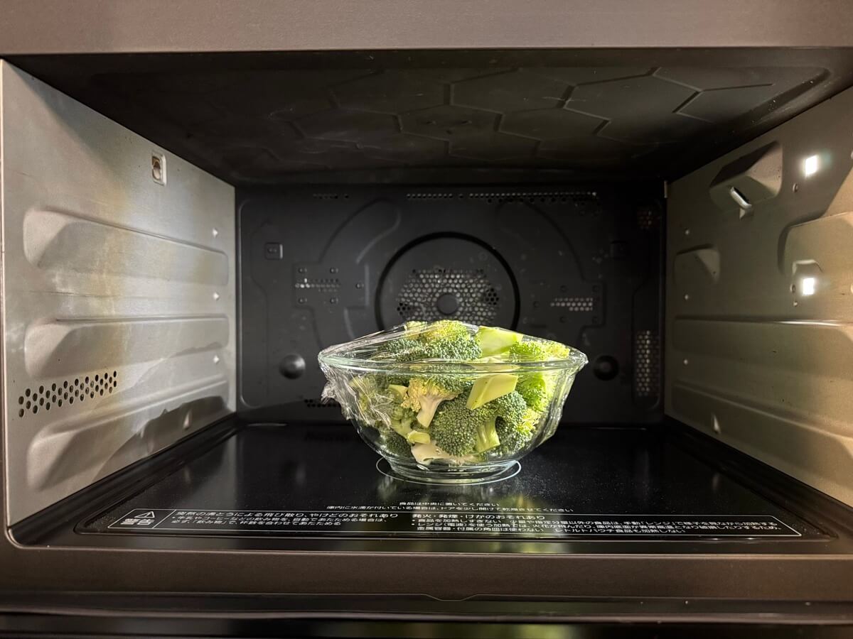 ブロッコリーのレンチンナムル