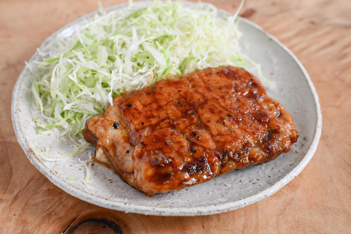 豚バラ肉の大葉チーズ