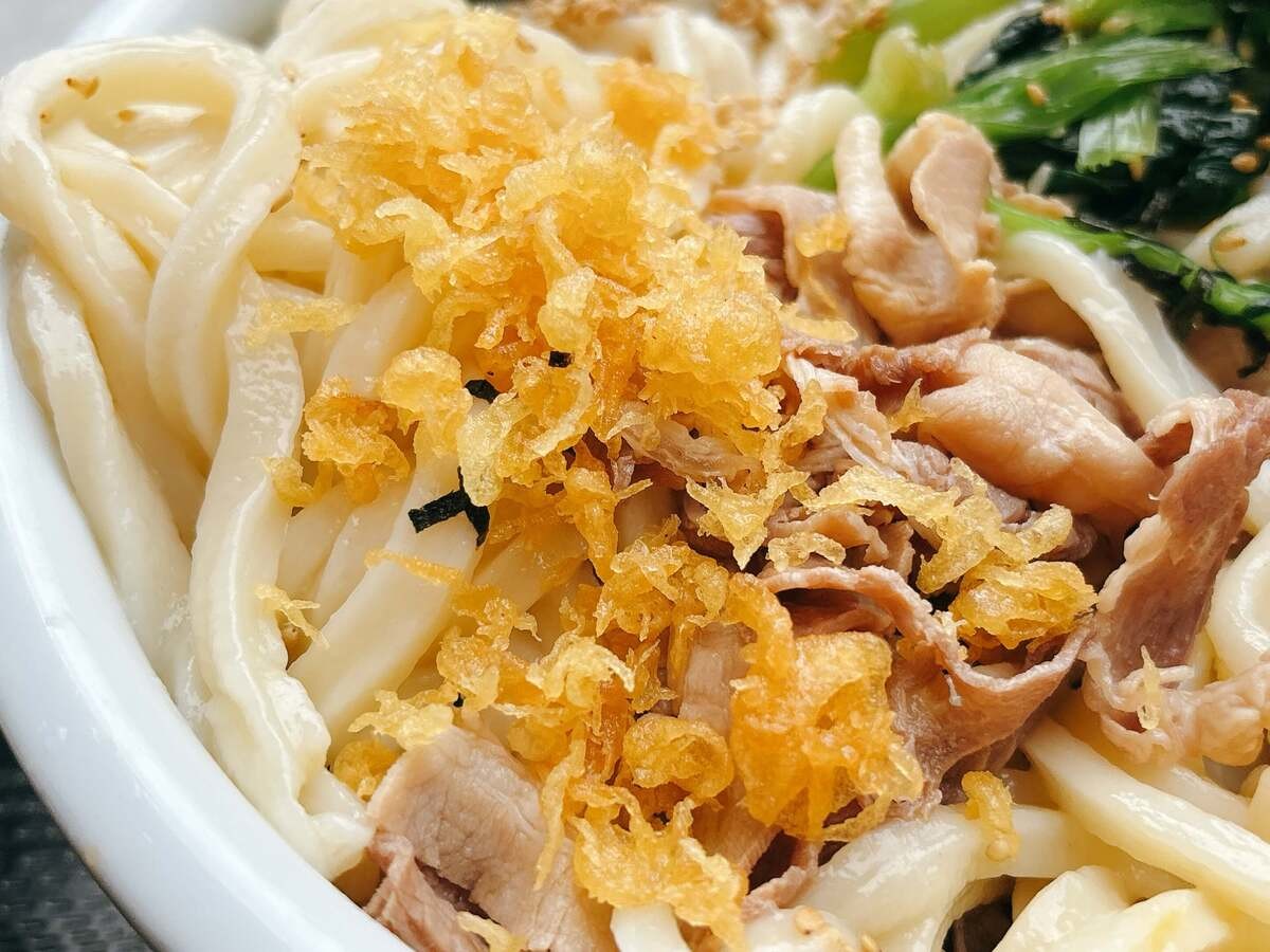 丸亀製麺「旨辛豚つけ汁うどん」