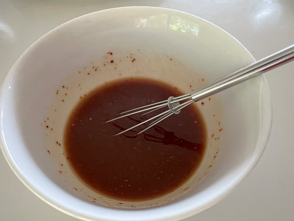 しっとり鶏のニラたま